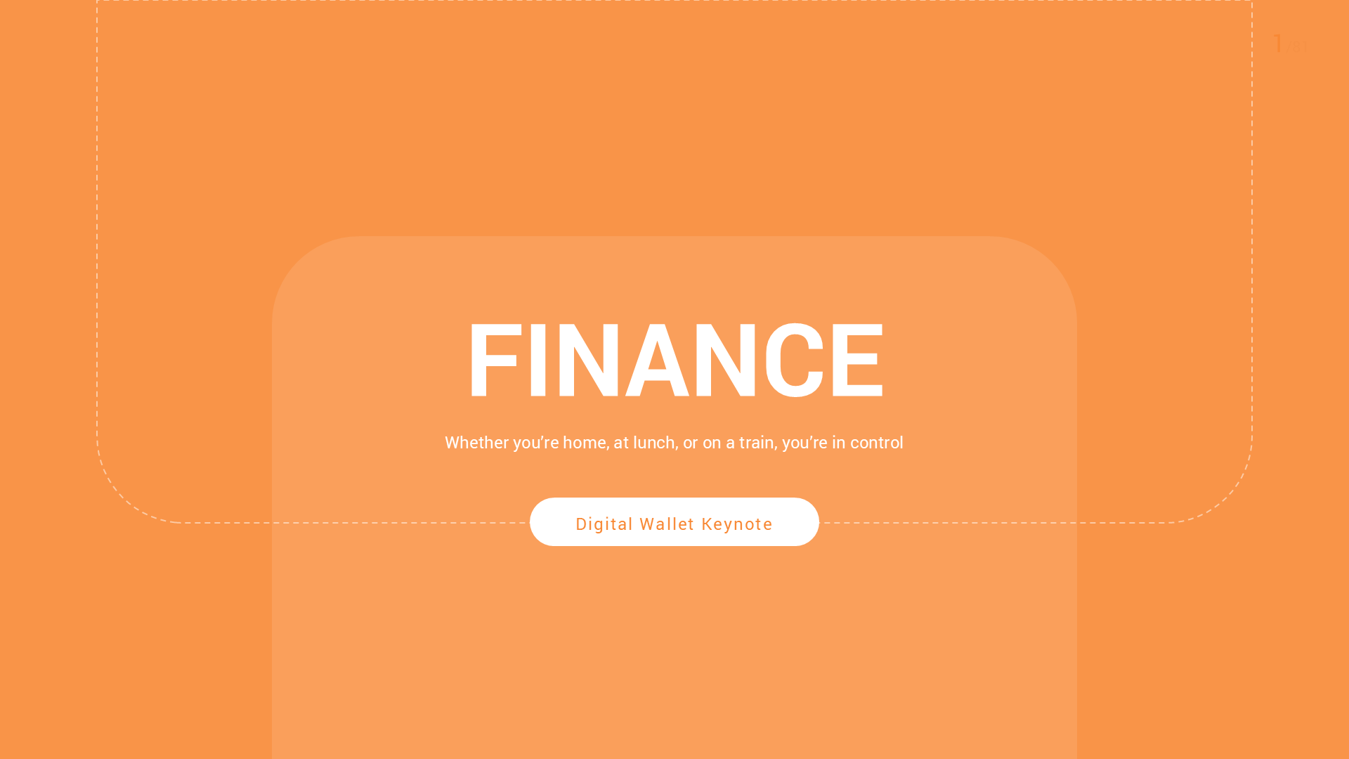 Business Finance Light slide 1